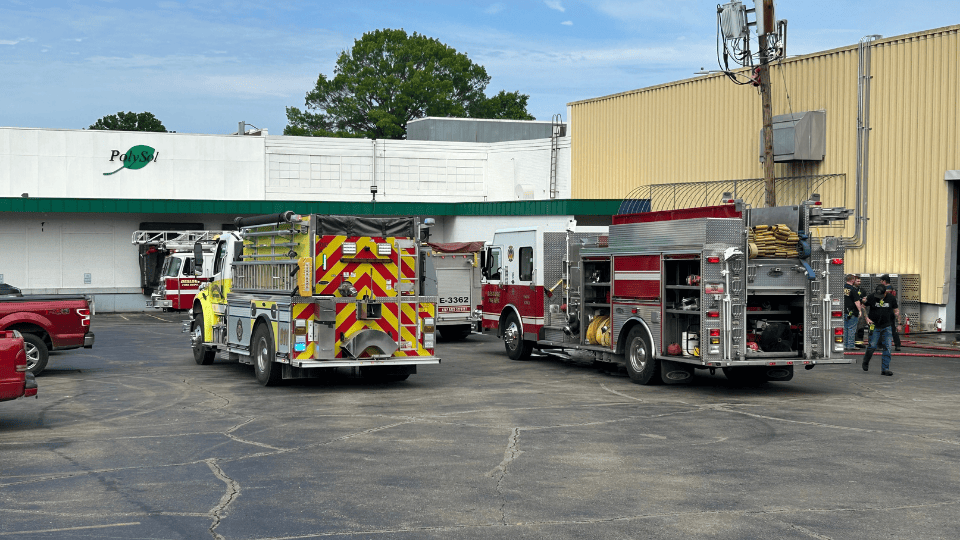 Small Chemical Fire Quickly Extinguished at PolySol in Desloge, No Injuries Reported