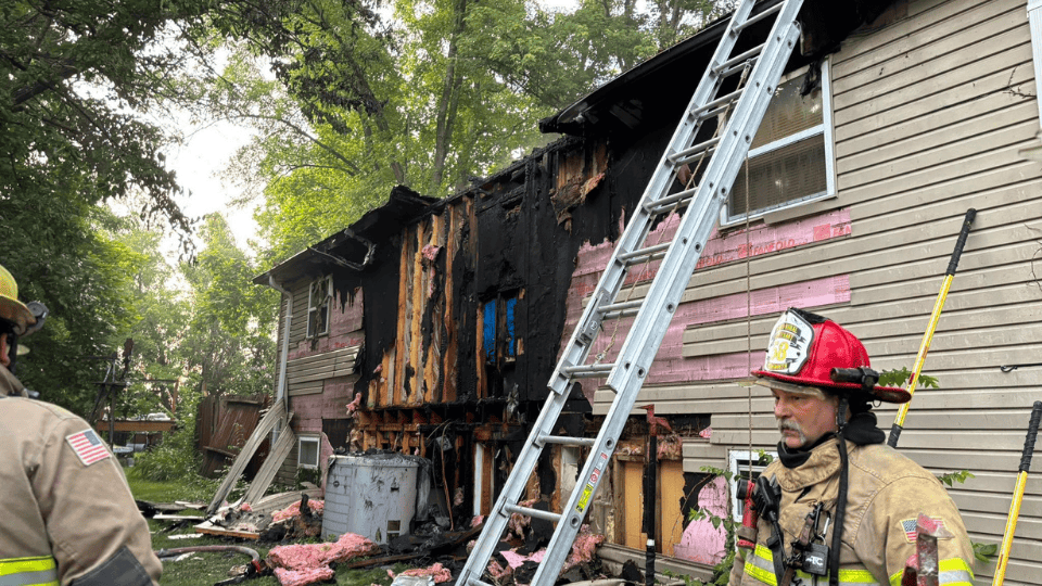 Dog Alerts Family to Early Morning House Fire Near DeSoto