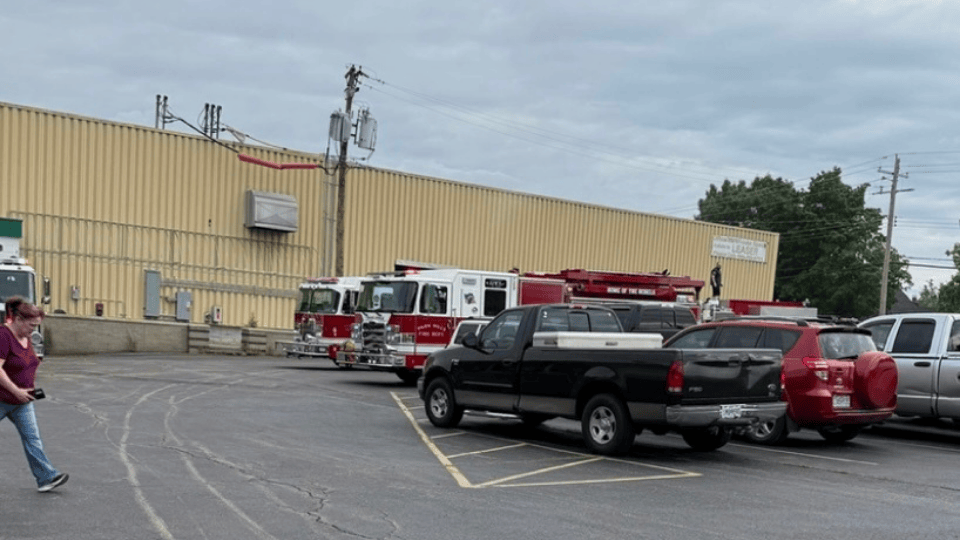 Emergency Crews on the Scene at Polysol in Desloge