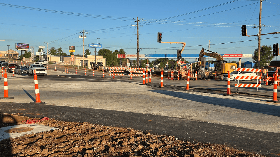 Highway 8 Roundabout Construction in Desloge Reaches Halfway Mark
