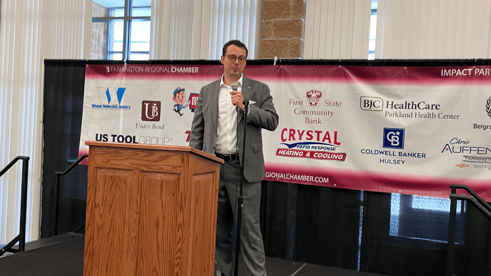 Missouri Chamber Representative Speaks on Business Legislation at Farmington Chamber Luncheon