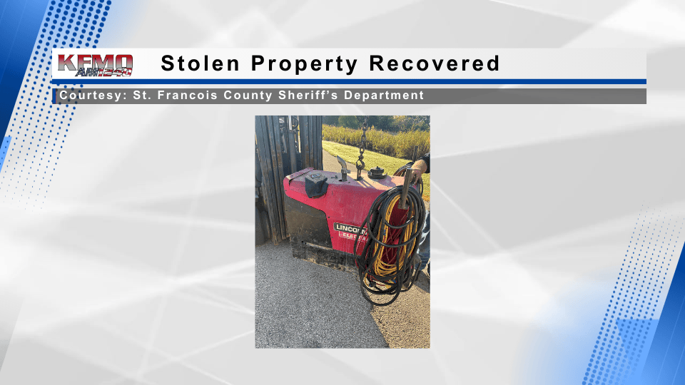 St. Francois County Deputies Recover Stolen Property in Bonne Terre Theft