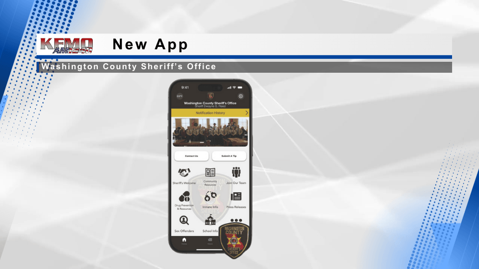 Washington County Sheriff’s Office Launches New Mobile App for Residents