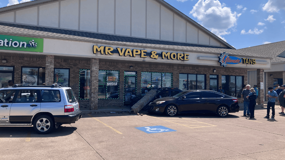Woman Suffers Medical Emergency, Crashes Into Desloge Shopping Center